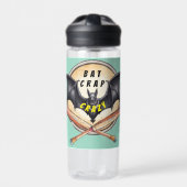 AI Bat Crap Crazy Water Bottle Waterfles (Voorkant)