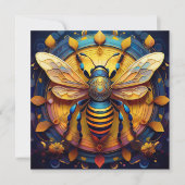 AI Bee Feestdagenkaart (Voorkant)