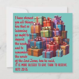 AI beter te geven dan te ontvangen bedankkaart