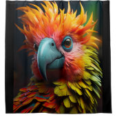 AI Bird Douchegordijn (Voorkant)