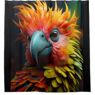 AI Bird Douchegordijn