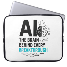 AI Brain-Sleeve | Baanbrekende technische protecto Laptop Sleeve