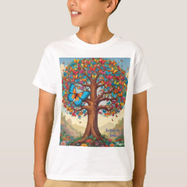 AI Butterfly Tree Kinder T-shirt