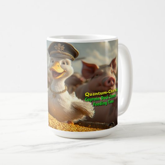 AI Captain Duck Dancer-Feeding Time v1.0 Koffiemok (Voorkant rechts)