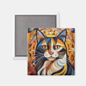 AI Cat Magneet (Voorkant / Achterkant)