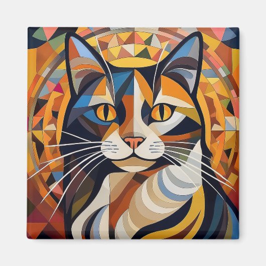AI Cat Magneet (Voorkant)
