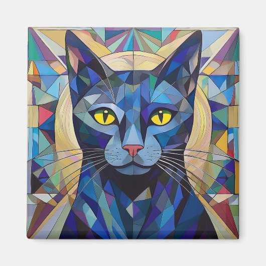 AI Cat Magneet (Voorkant)