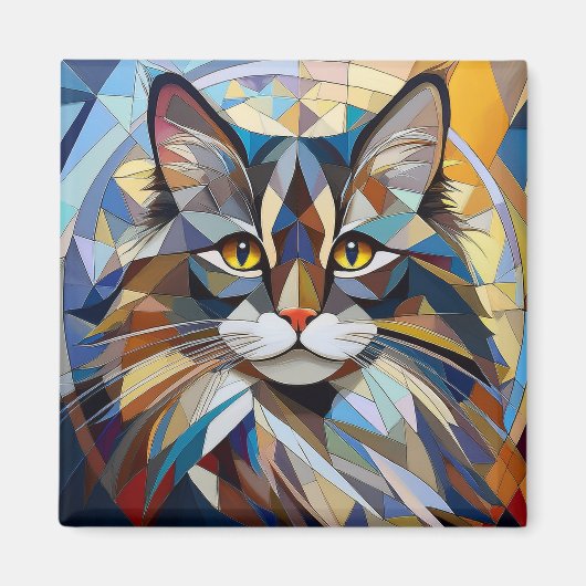 AI Cat Magneet (Voorkant)