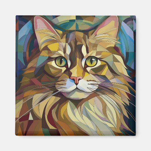 AI Cat Magneet (Voorkant)