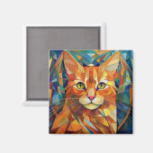 AI Cat Magneet (Voorkant / Achterkant)