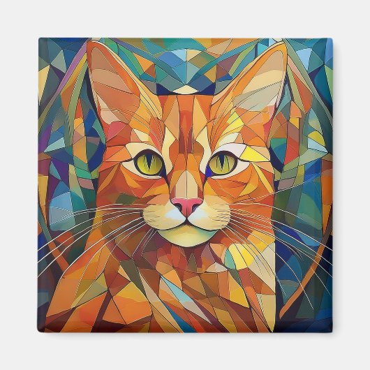 AI Cat Magneet (Voorkant)