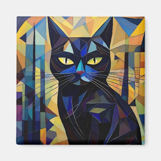 AI Cat Magneet (Voorkant)