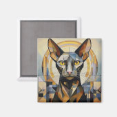 AI-cat Magneet (Voorkant / Achterkant)