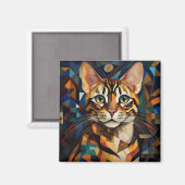 AI Cat Magneet (Voorkant / Achterkant)