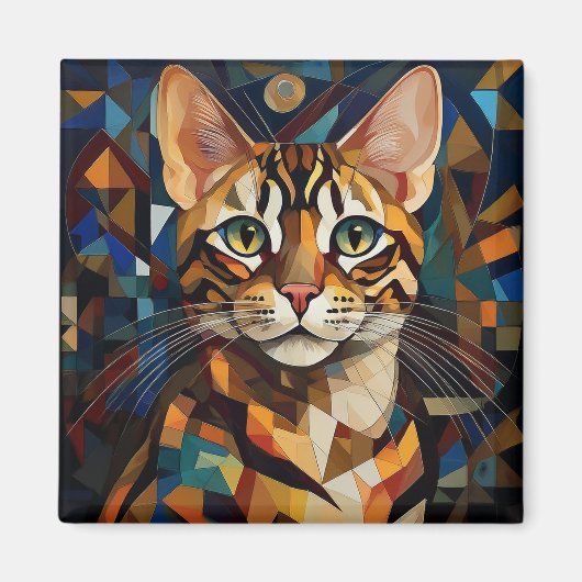 AI Cat Magneet (Voorkant)