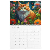 AI Cats | Schattigee Schattige Kittens en katten Kalender (Mar 2026)
