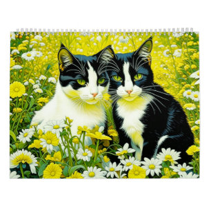 AI Cats   Schattigee Schattige Kittens en katten Kalender