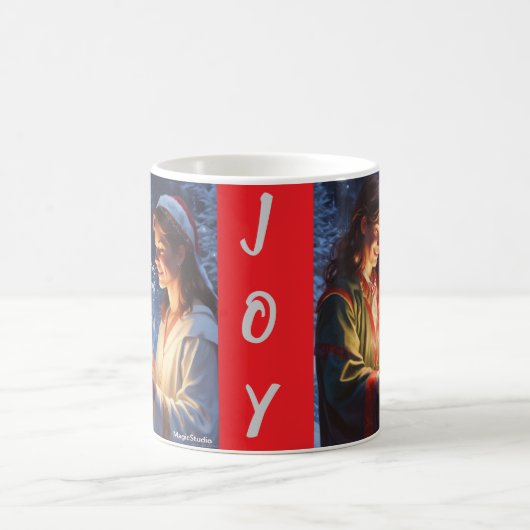 AI Christmas Warmth en Joy Mok of beker (Center)