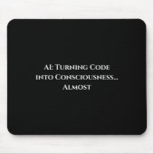 Ai Code Consciousness Funny Tech Geek Nerdy Gift  Muismat (Voorkant)