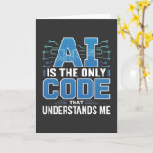 AI-codegrafiek – Tech-innovatieontwerp Kaart (Gele Bloem)