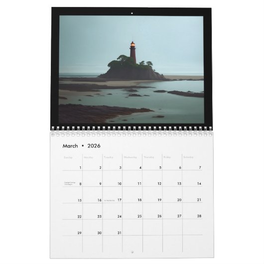 AI-contemplaties Kalender (Mar 2026)