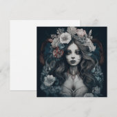 AI Corpse Bride Feestdagenkaart (Voorkant / Achterkant)