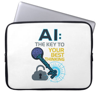 AI: de sleutel tot uw beste technische ontwerp Laptop Sleeve