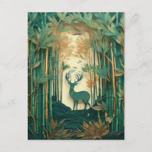 AI Deer Briefkaart