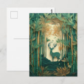AI Deer Briefkaart (Voorkant / Achterkant)