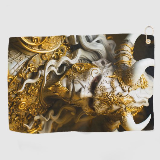 Ai Demon Golfhanddoek (Horizontaal)