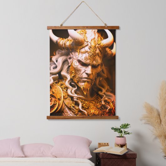Ai Demon Hangend Wandkleed (Slaapkamer)