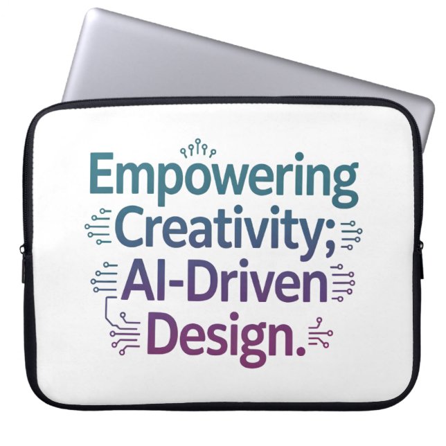 AI Design Revolution Sleeve – Creatieve kracht (Voorkant)