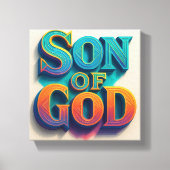 Ai design Zoon van God Canvas Print (Voorkant)