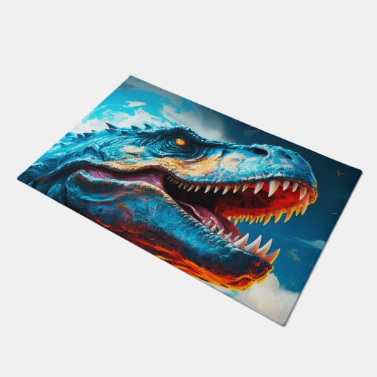 AI-dinosaurus Deurmat (Schuin)