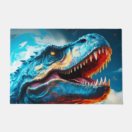 AI-dinosaurus Deurmat (Voorkant)