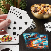 AI-dinosaurus Pokerkaarten (Insitu)