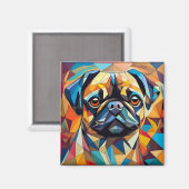 AI Dog Magneet (Voorkant / Achterkant)