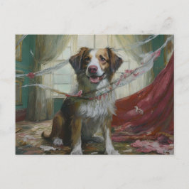 AI Dog Mess Briefkaart