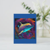 AI DOLPHIN ONTWERP #4 BRIEFKAART (Staand voorkant)