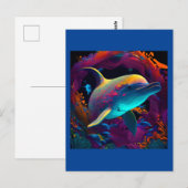 AI DOLPHIN ONTWERP #4 BRIEFKAART (Voorkant / Achterkant)