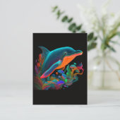 AI DOLPHIN SWIM #4 BRIEFKAART (Staand voorkant)