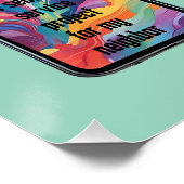 AI downloadbaar Hoe sociale netwerken werken Poste Perfect Poster (Hoek)