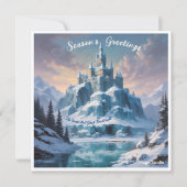 AI Downloadbaar huis dat Jack Frost bouwde Kaart (Voorkant)