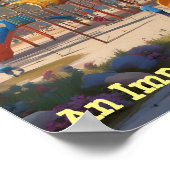 AI downloadbare speeltuin Etiquette Life Poster (Hoek)