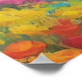 AI Dromerige Kleurrijke Regenboog Verticaal Landsc Poster (Hoek)