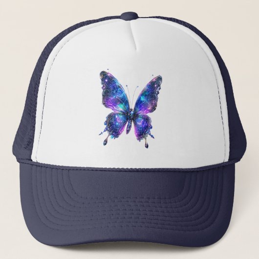 AI Droom Vlinder Trucker Pet (Voorkant)