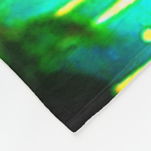 AI Eenhoorn Fleece Deken (Hoek)