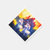 Ai Eenhoorns Servet (Hoek)