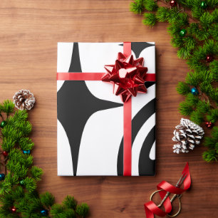 AI-embleem Twinkelende sterren, baken van het digi Cadeaupapier