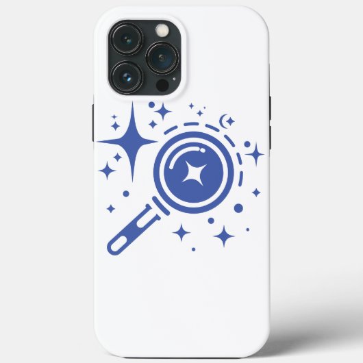 AI-embleem Twinkelende sterren, baken van het digi Case-Mate iPhone Case (Achterkant)